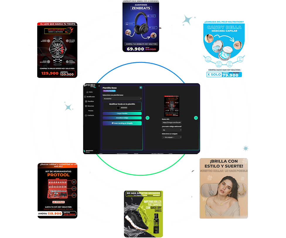 Pixeo Design Dashboard